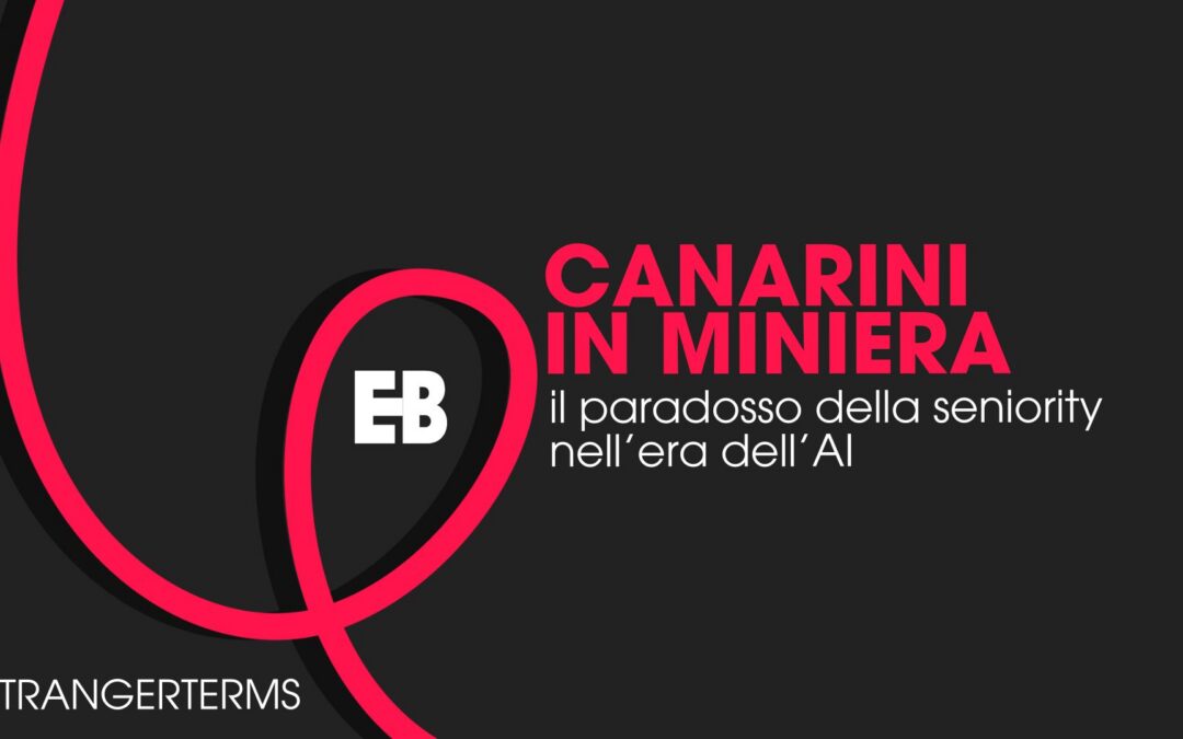 Il sapere è la nuova commodity? Il paradosso della seniority nell’era dell’AI